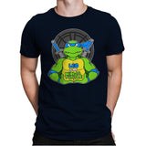Leo is my Turtle (My Blue Ninja Turtle) - Mens Premium T-Shirts RIPT Apparel Small / Midnight Navy