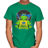 Leo is my Turtle (My Blue Ninja Turtle) - Mens T-Shirts RIPT Apparel Small / Kelly
