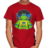 Leo is my Turtle (My Blue Ninja Turtle) - Mens T-Shirts RIPT Apparel Small / Red