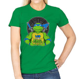 Leo is my Turtle (My Blue Ninja Turtle) - Womens T-Shirts RIPT Apparel Small / Irish Green