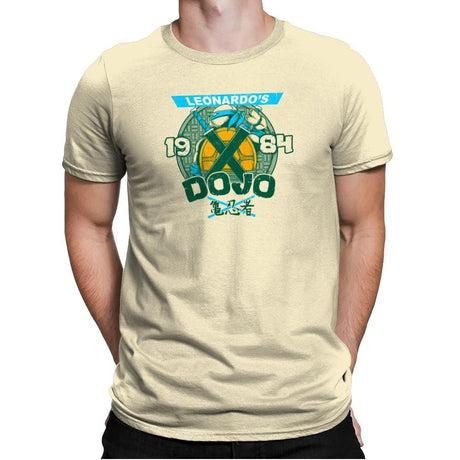 Leo's Dojo Exclusive - Mens Premium T-Shirts RIPT Apparel Small / Natural