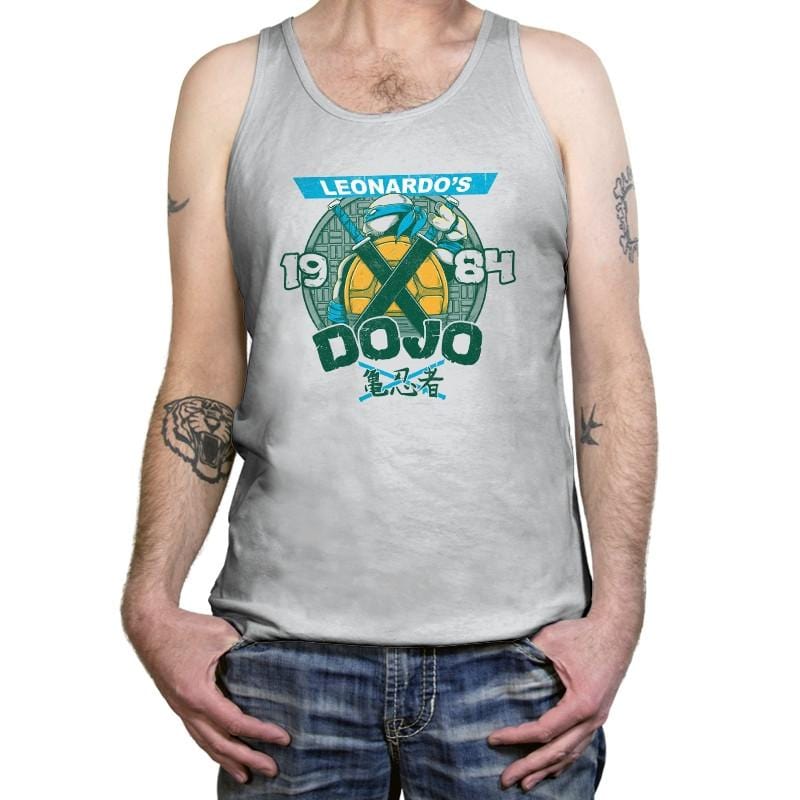 Leo's Dojo Exclusive - Tanktop Tanktop RIPT Apparel X-Small / Silver