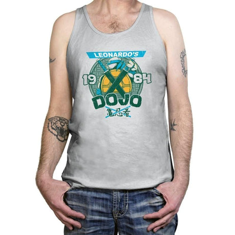 Leo's Dojo Exclusive - Tanktop Tanktop RIPT Apparel X-Small / Silver