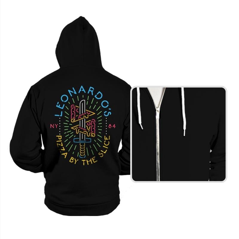 Leo's Pizza - Hoodies Hoodies RIPT Apparel