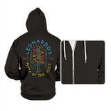 Leo's Pizza - Hoodies Hoodies RIPT Apparel Small / Black