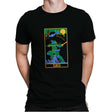 Leo Tarot Card - Mens Premium T-Shirts RIPT Apparel Small / Black
