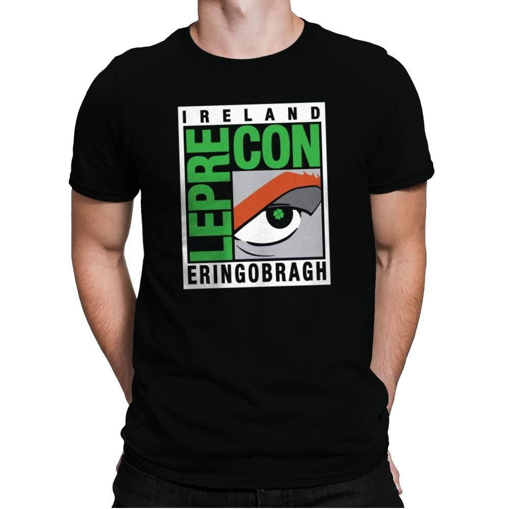 LepreCon Exclusive - St Paddys Day - Mens Premium T-Shirts RIPT Apparel Small / Black