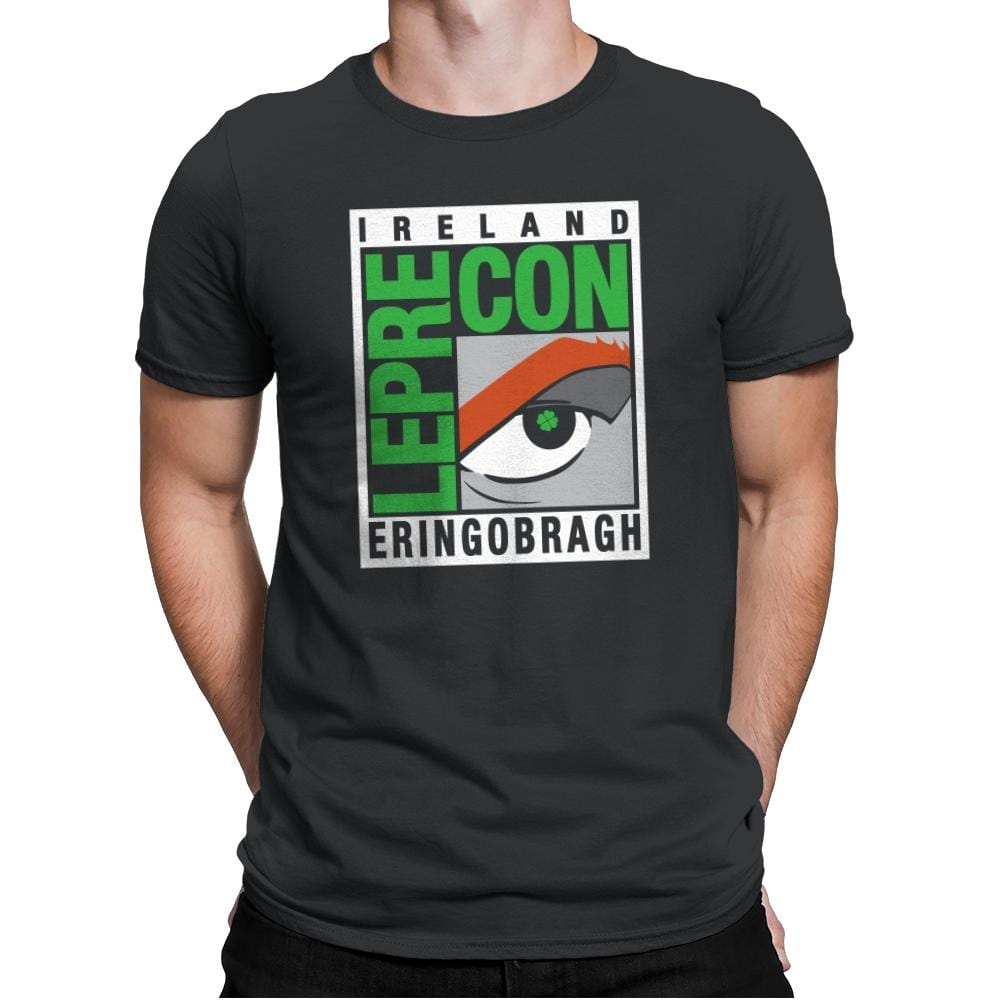 LepreCon Exclusive - St Paddys Day - Mens Premium T-Shirts RIPT Apparel Small / Heavy Metal