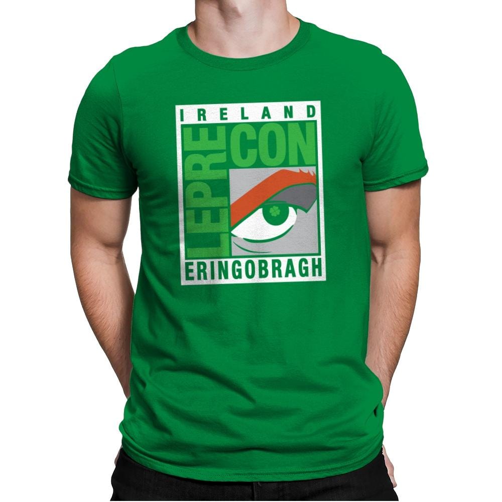 LepreCon Exclusive - St Paddys Day - Mens Premium T-Shirts RIPT Apparel Small / Kelly Green