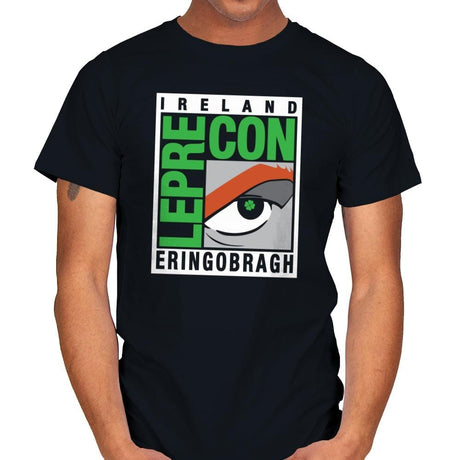 LepreCon Exclusive - St Paddys Day - Mens T-Shirts RIPT Apparel Small / Black