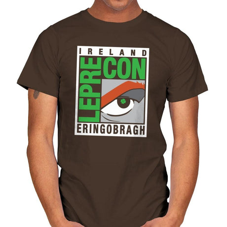 LepreCon Exclusive - St Paddys Day - Mens T-Shirts RIPT Apparel Small / Dark Chocolate