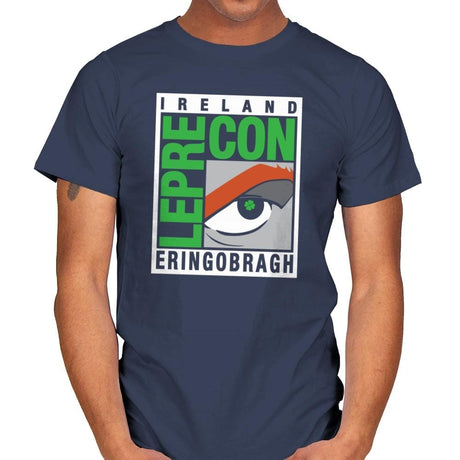 LepreCon Exclusive - St Paddys Day - Mens T-Shirts RIPT Apparel Small / Navy