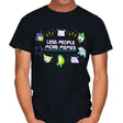 Less People More Memes - Mens T-Shirts RIPT Apparel Small / Black