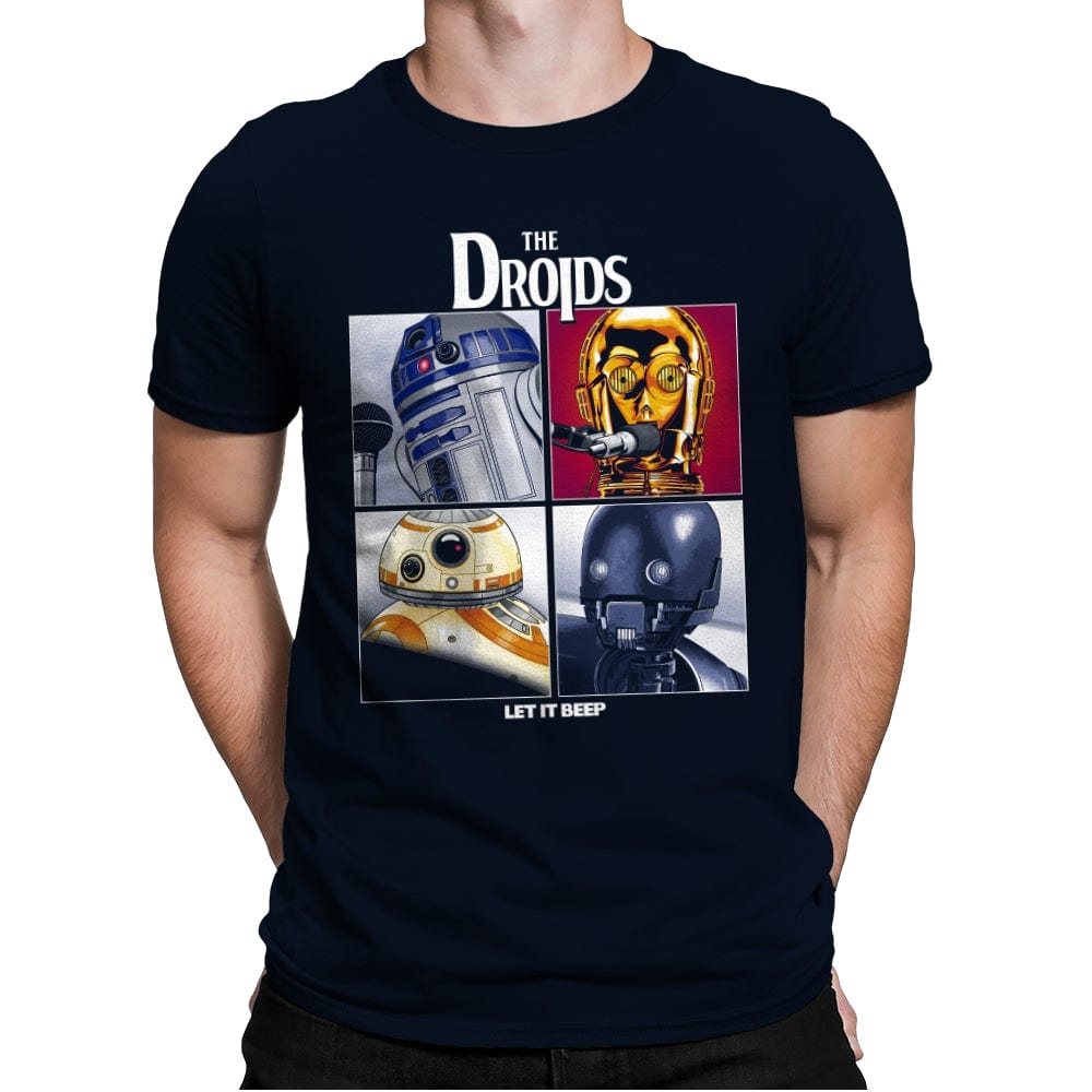 Let It Beep - Anytime - Mens Premium T-Shirts RIPT Apparel Small / Midnight Navy