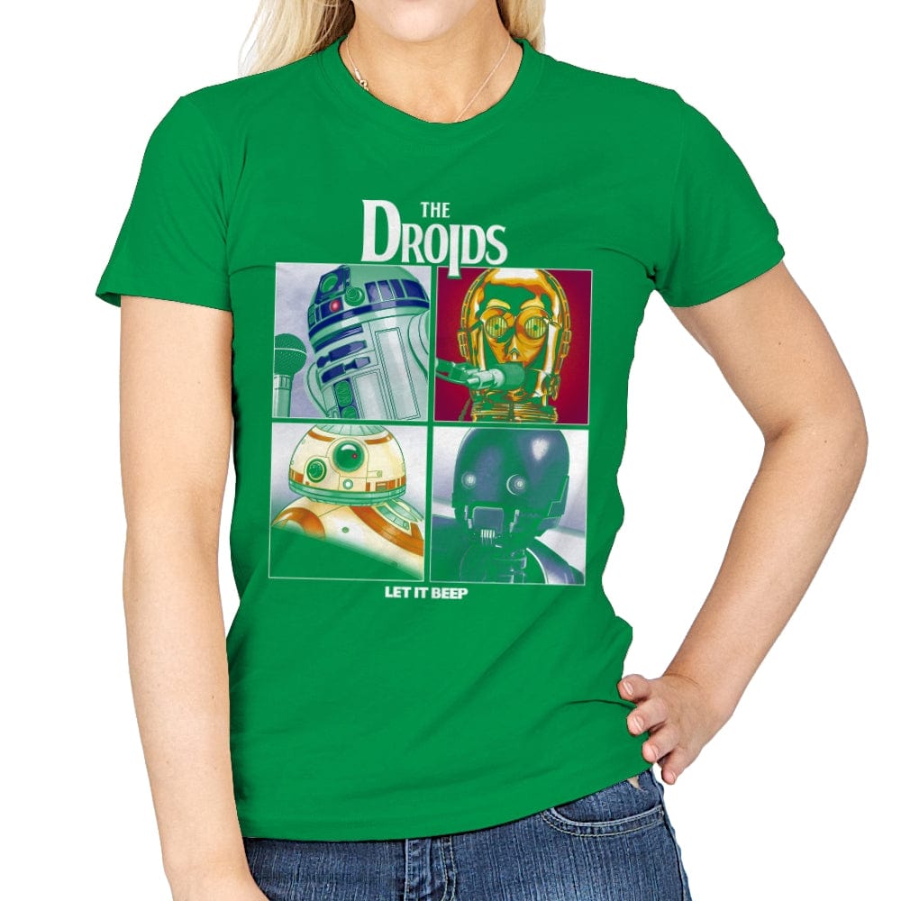 Let It Beep - Anytime - Womens T-Shirts RIPT Apparel Small / Irish Green