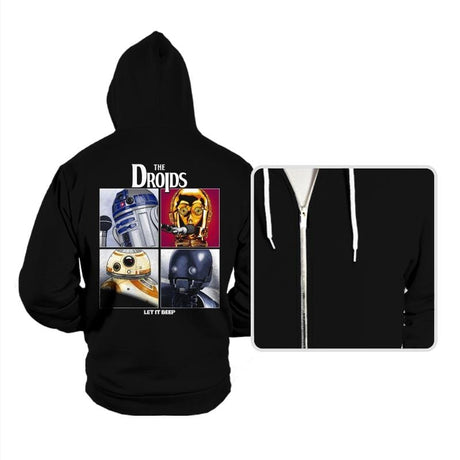 Let It Beep - Hoodies Hoodies RIPT Apparel Small / Black