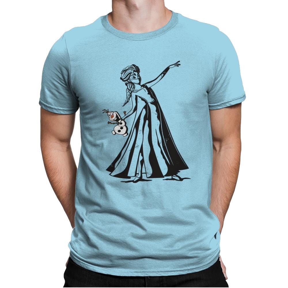 Let It Throw - Mens Premium T-Shirts RIPT Apparel Small / Light Blue