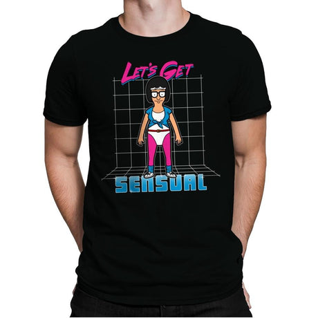 Let's Get Sensual - Mens Premium T-Shirts RIPT Apparel Small / Black