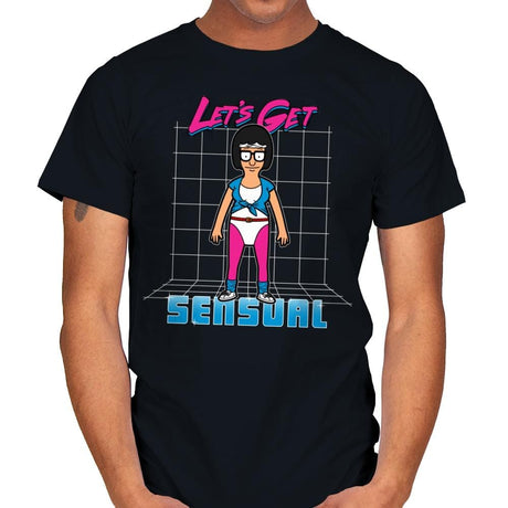 Let's Get Sensual - Mens T-Shirts RIPT Apparel Small / Black