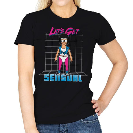Let's Get Sensual - Womens T-Shirts RIPT Apparel Small / Black