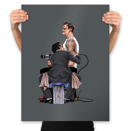 Let´s go for the Tenth Tattoo - Prints Posters RIPT Apparel 18x24 / Charcoal