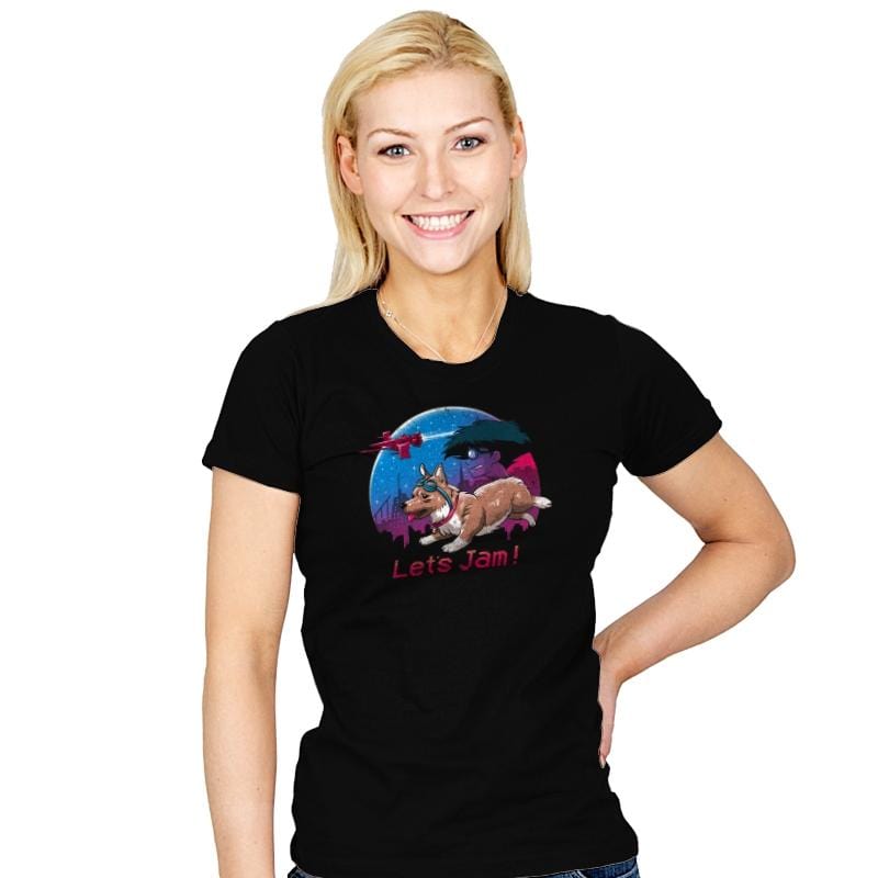 Let's Jam - Womens T-Shirts RIPT Apparel