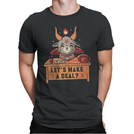 Let’s Make a Deal - Mens Premium T-Shirts RIPT Apparel Small / Heavy Metal
