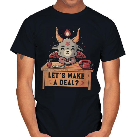 Let’s Make a Deal - Mens T-Shirts RIPT Apparel Small / Black