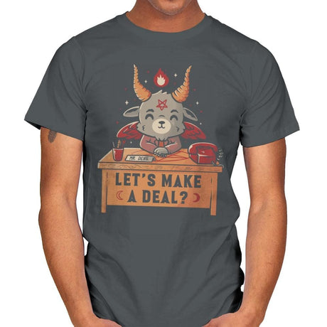 Let’s Make a Deal - Mens T-Shirts RIPT Apparel Small / Charcoal