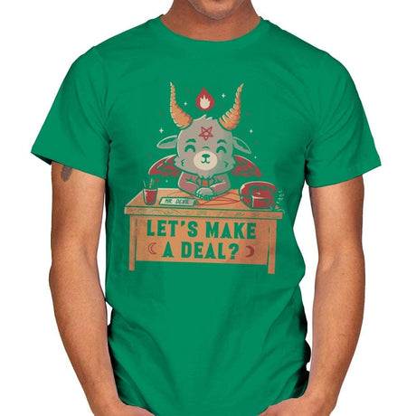 Let’s Make a Deal - Mens T-Shirts RIPT Apparel Small / Kelly