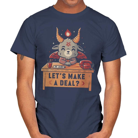 Let’s Make a Deal - Mens T-Shirts RIPT Apparel Small / Navy