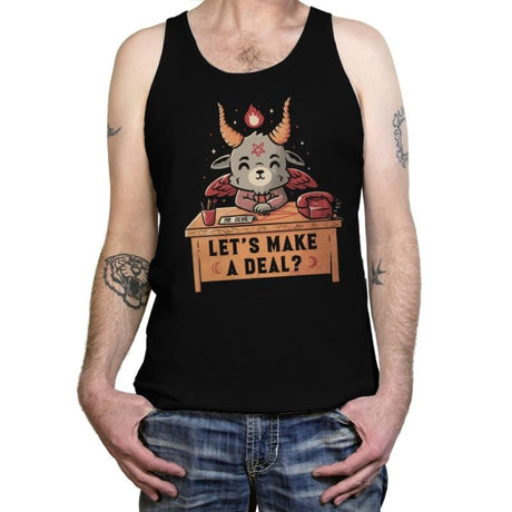 Let’s Make a Deal - Tanktop Tanktop RIPT Apparel X-Small / Black