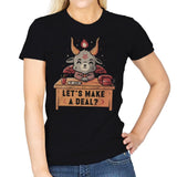 Let’s Make a Deal - Womens T-Shirts RIPT Apparel Small / Black