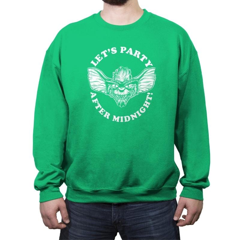 Let's Party - Crew Neck Sweatshirt Crew Neck Sweatshirt RIPT Apparel