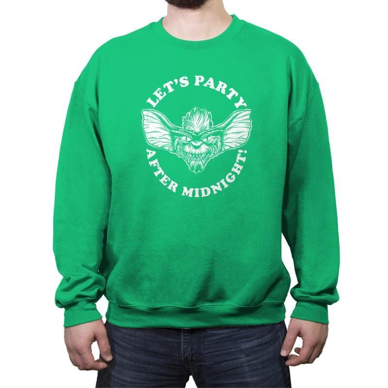 Let's Party - Crew Neck Sweatshirt Crew Neck Sweatshirt RIPT Apparel