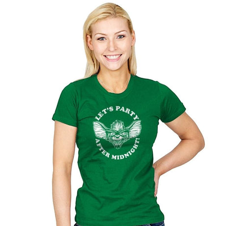 Let's Party - Womens T-Shirts RIPT Apparel Small / Kelly