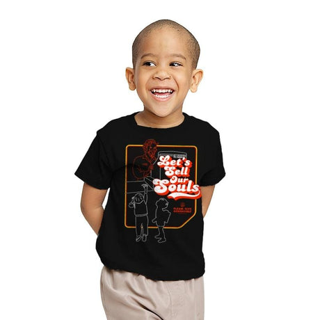 Let's Sell Our Souls - Youth T-Shirts RIPT Apparel