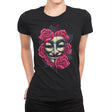 Let the Revolution Bloom - Womens Premium T-Shirts RIPT Apparel Small / Black