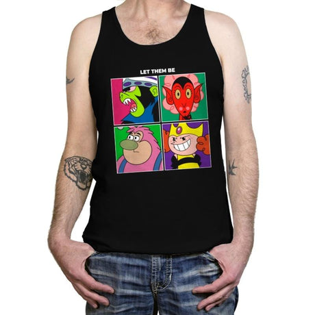 Let Them Be - Tanktop Tanktop RIPT Apparel X-Small / Black
