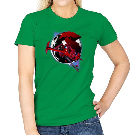 Lets Jam - Graffitees - Womens T-Shirts RIPT Apparel Small / Irish Green