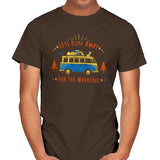 Lets Run Away For The Weekend - Mens T-Shirts RIPT Apparel Small / Dark Chocolate