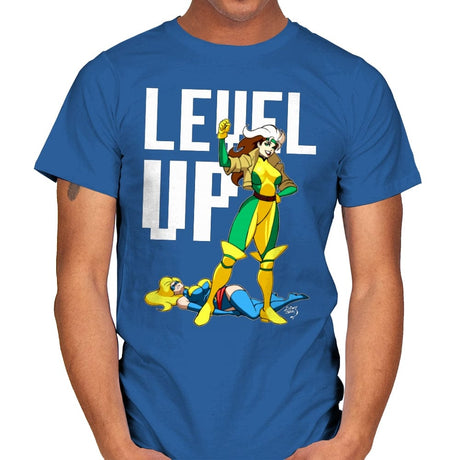 Level Up - Mens T-Shirts RIPT Apparel Small / Royal