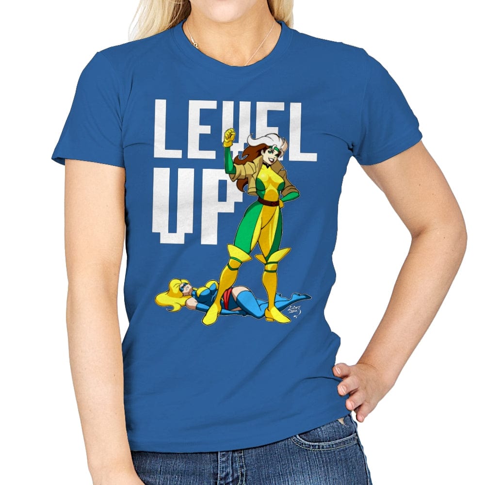 Level Up - Womens T-Shirts RIPT Apparel Small / Royal
