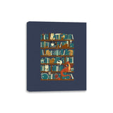Library of the Ring - Canvas Wraps Canvas Wraps RIPT Apparel 8x10 / Navy