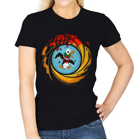 Licence to Hunt - Womens T-Shirts RIPT Apparel Small / Black