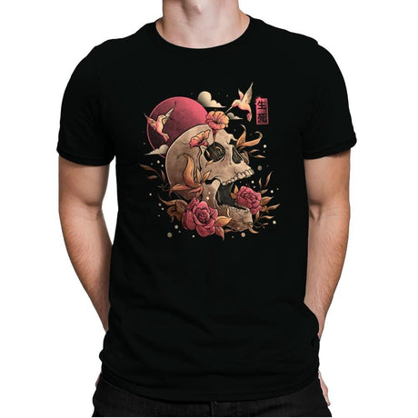 Life and Death - Mens Premium T-Shirts RIPT Apparel Small / Black