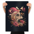 Life and Death - Prints Posters RIPT Apparel 18x24 / Black