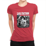 Life Fiction - Womens Premium T-Shirts RIPT Apparel Small / Red