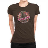 Life Finds A Way Exclusive - Womens Premium T-Shirts RIPT Apparel Small / Dark Chocolate