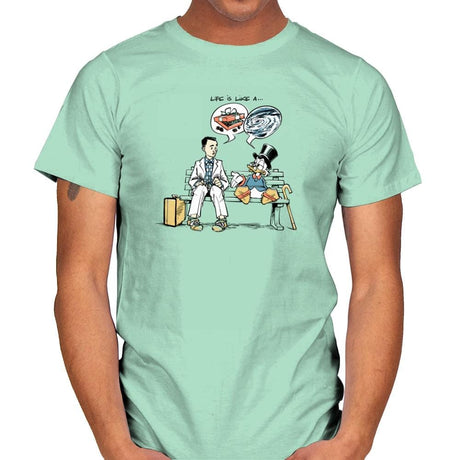 Life is Like... Exclusive - Mens T-Shirts RIPT Apparel Small / Mint Green